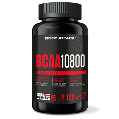 Body Attack BCAA 10800 (120 Kapseln)