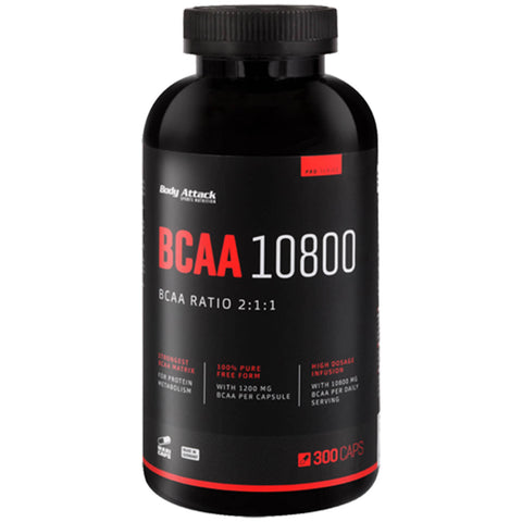Body Attack BCAA 10800 (300 Kapseln)