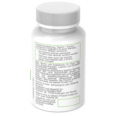 Vitalymp Ashwagandha Verzehrempfehlung