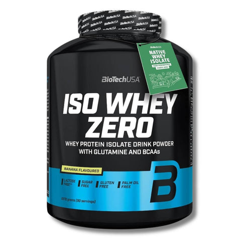 BioTechUSA Iso Whey Zero (2270g) Banane