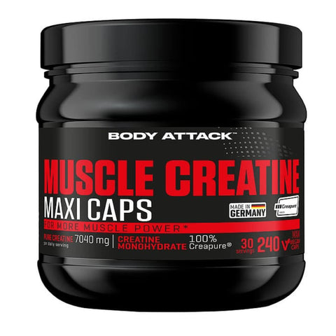 Body Attack Creapure Creatine (240 Kapseln)