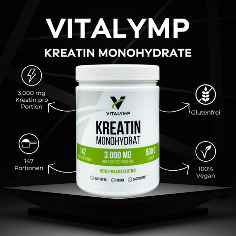 Vitalymp Kreatin Monohydrat (500g)