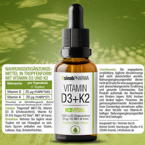 #Sinob Vitamin D3+K2 (10ml)