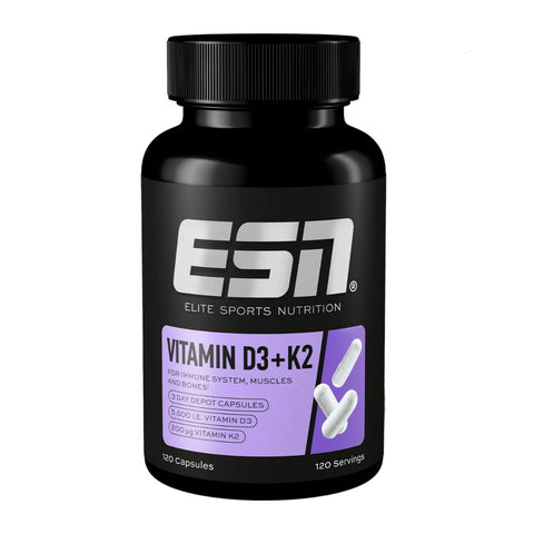 ESN Vitamin D3+K2 (120 Kapseln)
