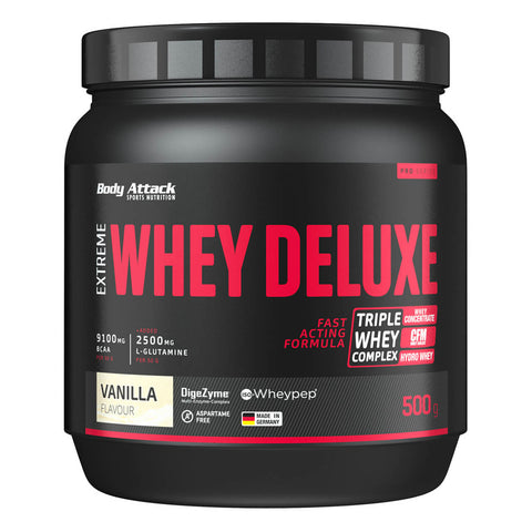 Body Attack Extreme Whey Deluxe (500g) Strawberry