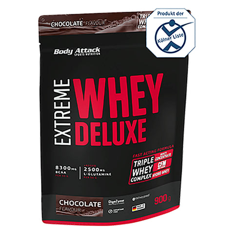 Body Attack Extreme Whey Deluxe (900g) Chocolate Coconut