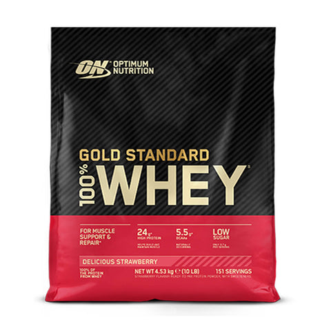 Optimum Nutrition 100% Whey Gold Standard (4545g) Vanilla Ice Cream