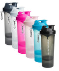 SmartShake Slim (500ml) GunSmoke