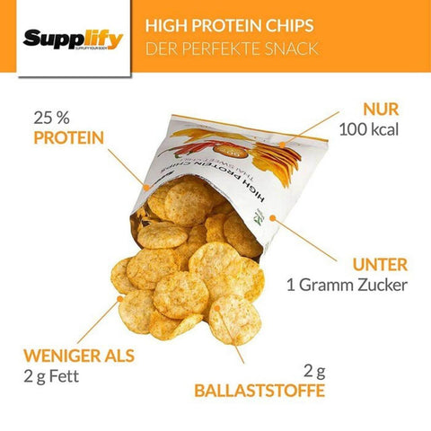Supplify High Protein Chips (50g) BBQ