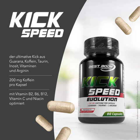 Best Body Nutrition Kick Speed Evolution (80 Kapseln)