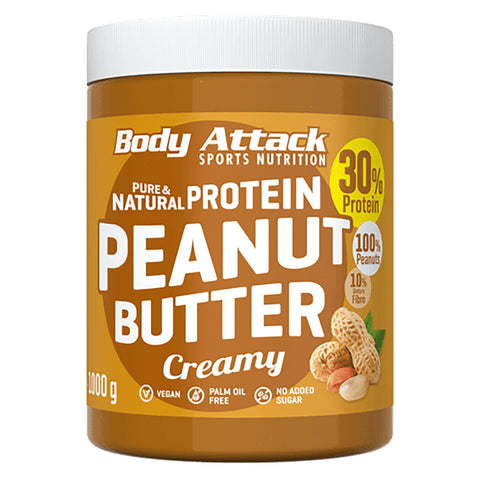 Body Attack Peanut Butter (1000g) Grob