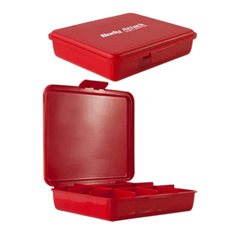 Body Attack Pillenbox XL Schwarz