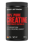 Body Attack 100% Pure Creatine (600 Kapseln)