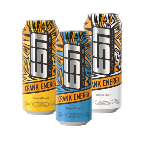 ESN Crank Energy (500ml) Peach Iced Tea