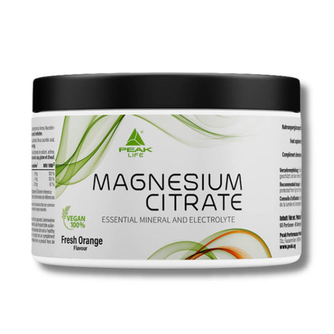 Peak Magnesium Citrate (240g) Fresh Orange