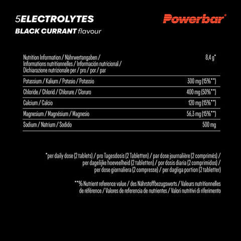 Powerbar 5 Electrolytes (10 Tabs)