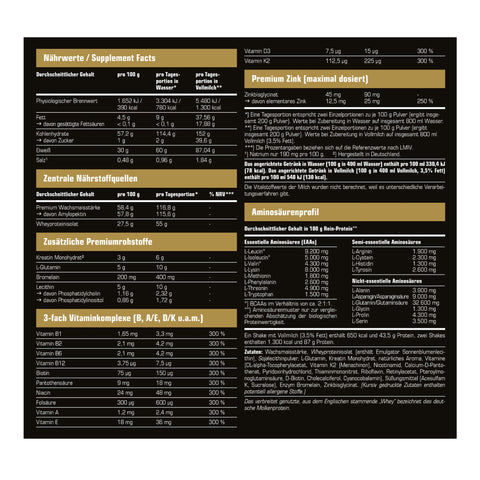 SRS Nutrition Gain Blast (1400g)