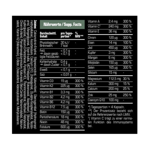 SRS Fit&Health Vital Blast (120 Kapseln)