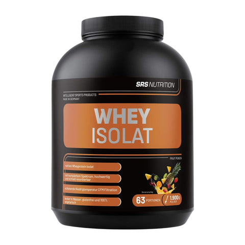 SRS Nutrition Whey Isolat (1900g) Fruit Punch