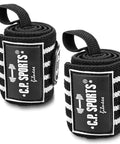 C.P. Sports Strongman Handgelenkbandagen Blau
