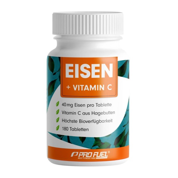 Profuel Eisen + Vitamin C (180 Tabletten)