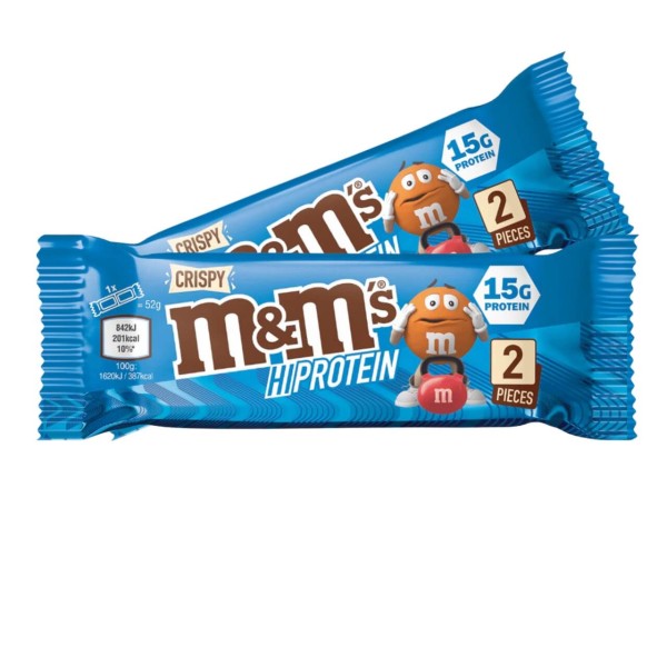 M&M's Crispy Hi-Protein Bar (52g)