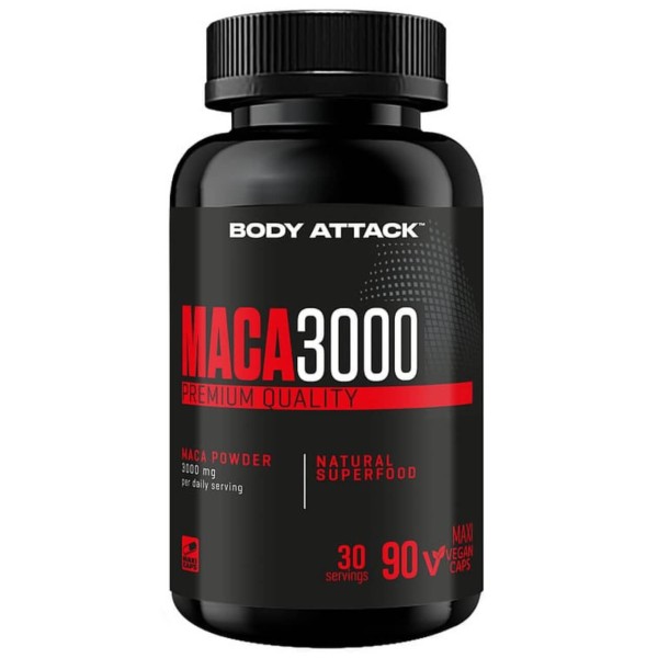 Body Attack Maca 3000 (90 Kapseln)
