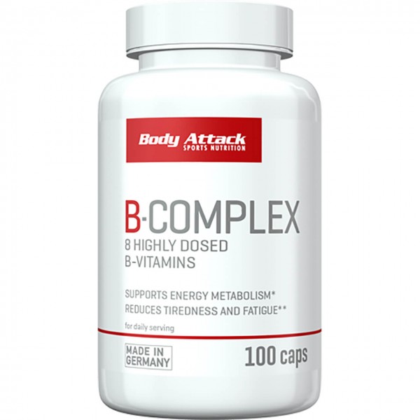 Body Attack Vitamin B-Complex (100 Kapseln)